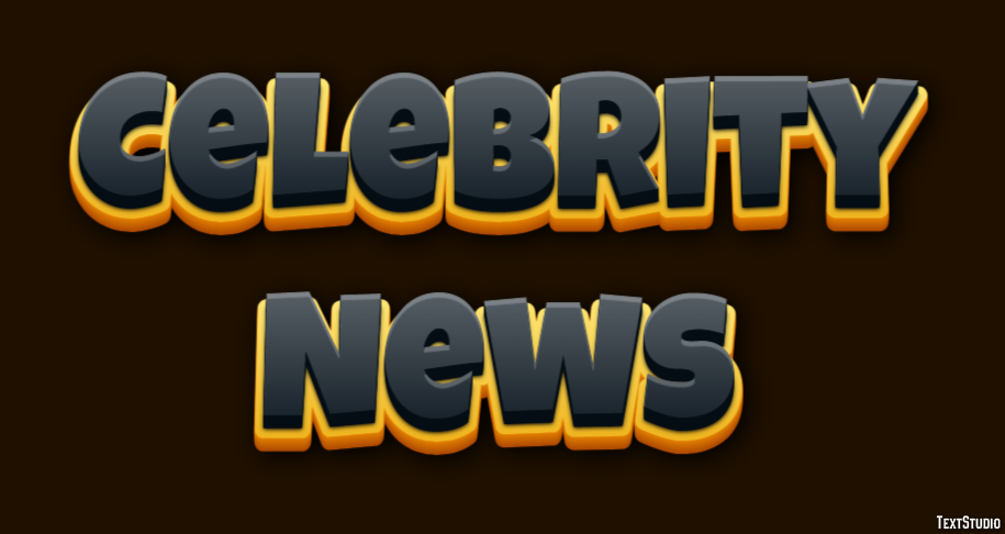 Celebrity News Effetto testo