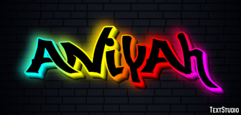 Aniyah Text Effect