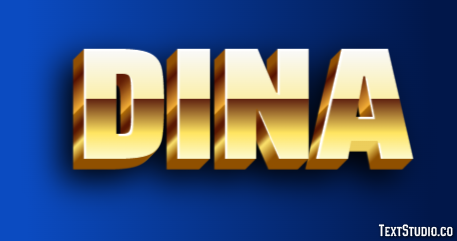 Dina Efecto de Texto