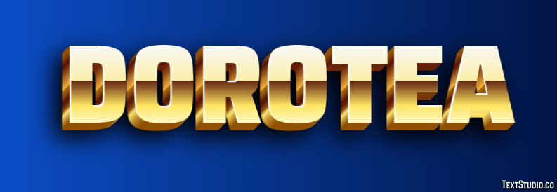Dorotea Text effect