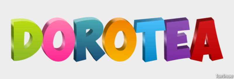 Dorotea Text Effect