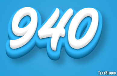940 Text Effect