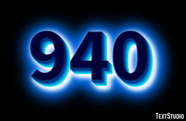 940 Text Effect