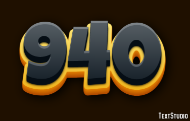 940 Text Effect
