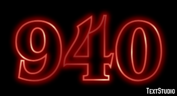 940 Text Effect