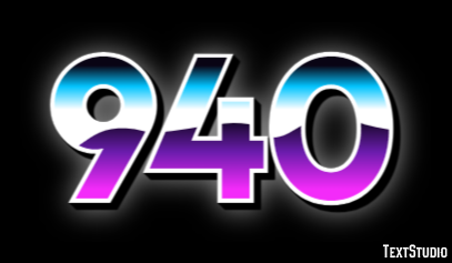 940 Text Effect