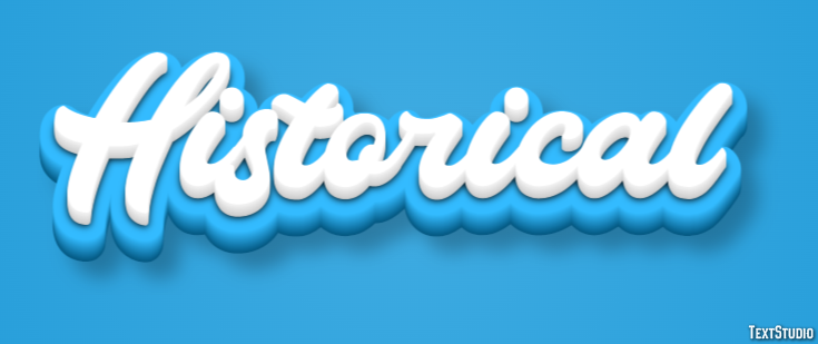 Historical Efekt tekstowy