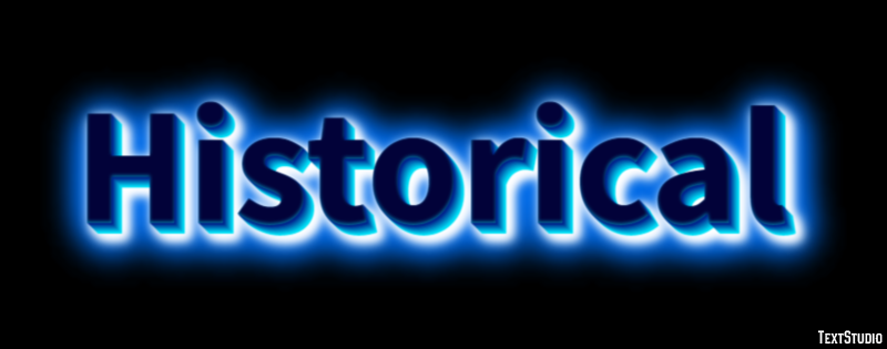 Historical Efekt tekstowy