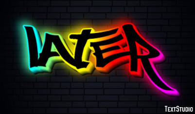 Later テキスト効果
