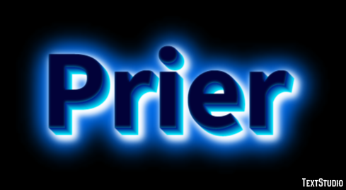 Prier Effet de Texte