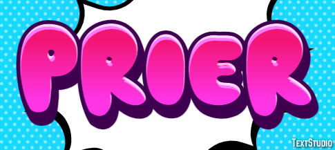 Prier Effet de texte