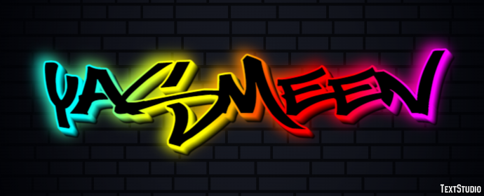 Yasmeen Text Effect