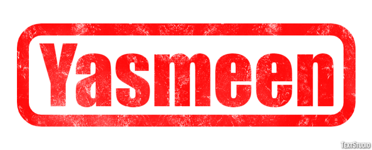 Yasmeen Text Effect