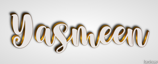 Yasmeen Text Effect