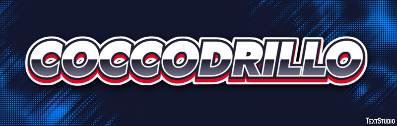 Coccodrillo Effet de Texte