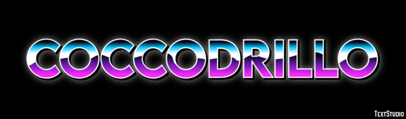 Coccodrillo Effet de texte