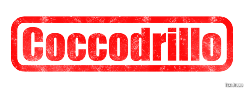 Coccodrillo Effet de Texte