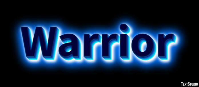 Warrior Text Effect