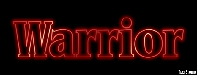 Warrior Text Effect