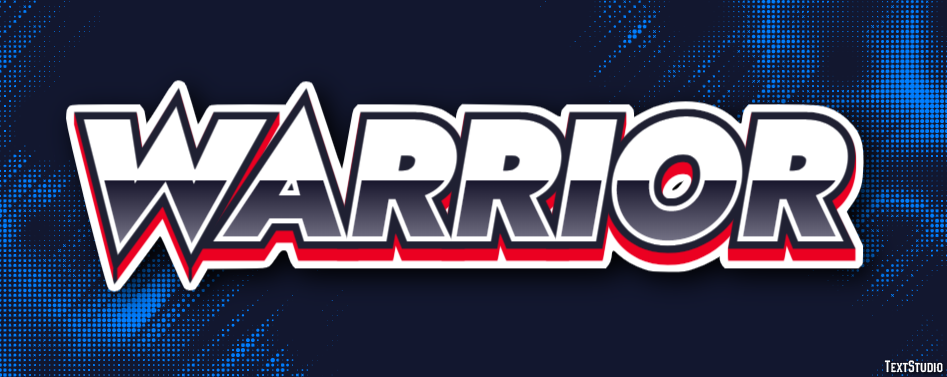Warrior Text effect