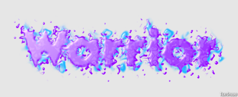 Warrior Text effect