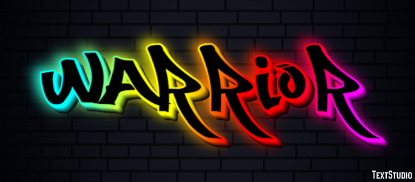 Warrior Text Effect