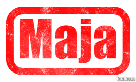 Maja Tekst Effect