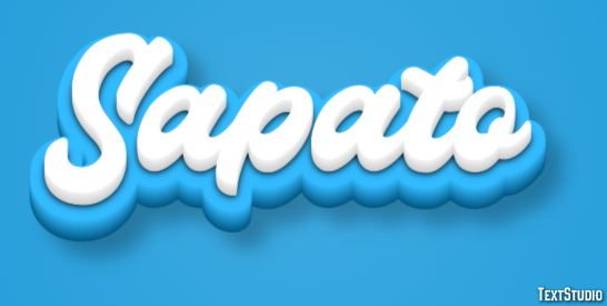 Sapato テキスト効果