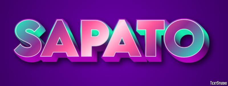 Sapato テキスト効果