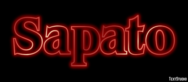Sapato テキスト効果