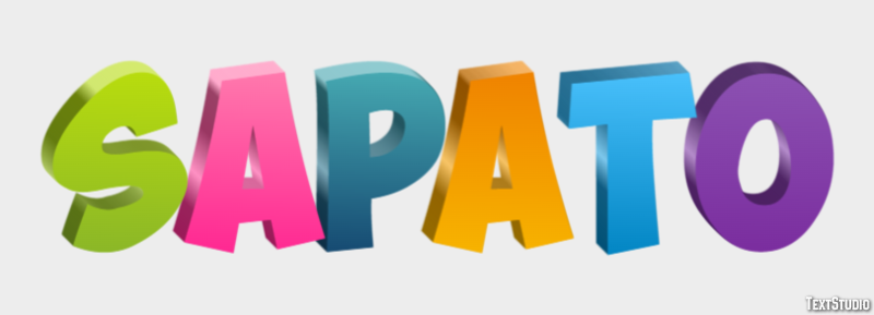Sapato テキスト効果