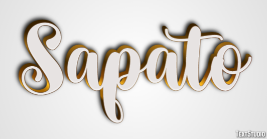 Sapato テキスト効果