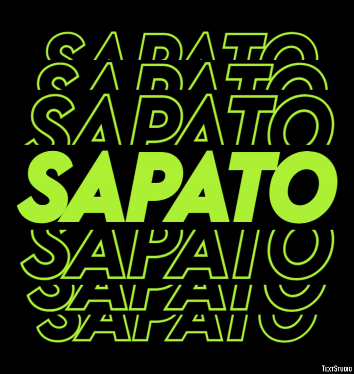 Sapato テキスト効果