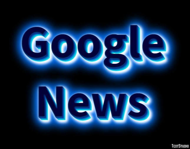 Google News Texteffekt