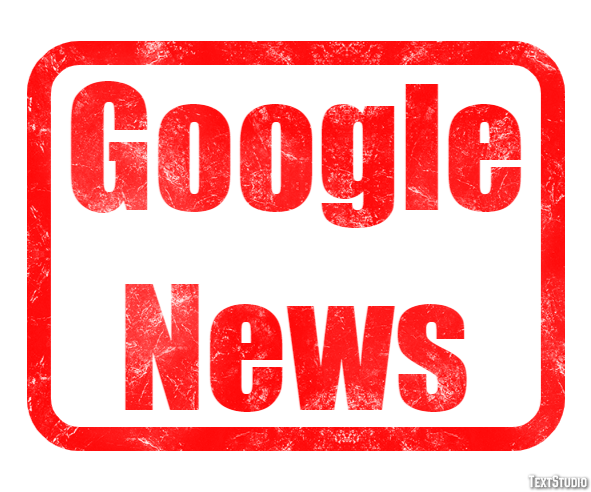 Google News Texteffekt