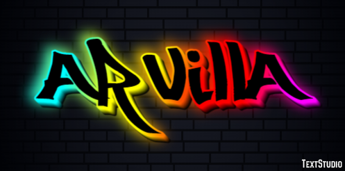 Arvilla Efecto de Texto