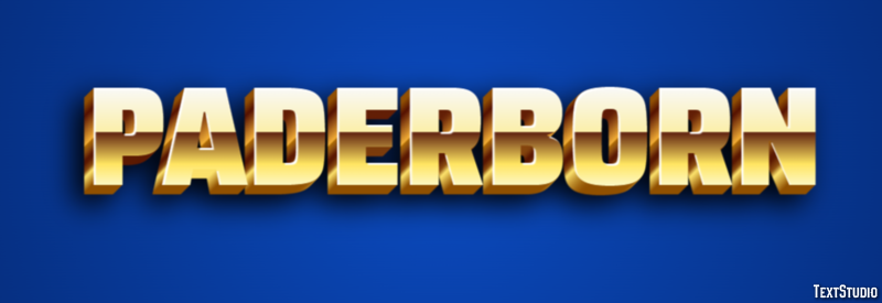 Paderborn テキスト効果
