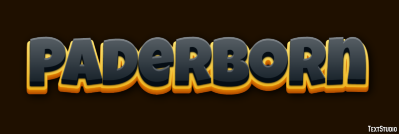 Paderborn Efeito de texto