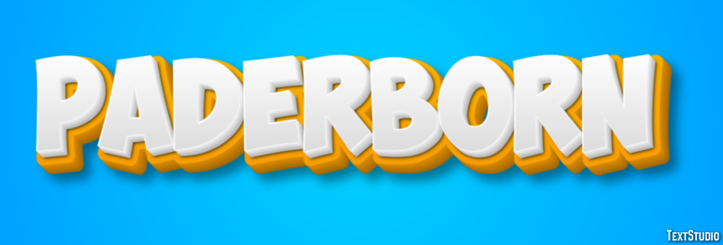 Paderborn Text Effect