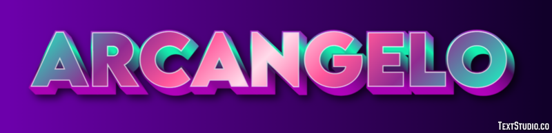 Arcangelo Text effect