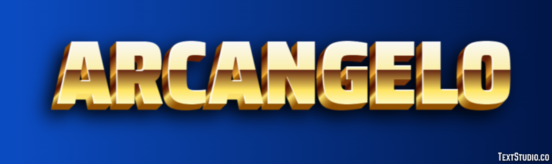 Arcangelo Text effect