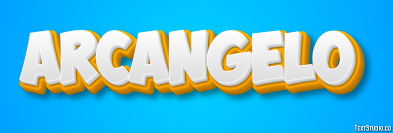Arcangelo Text effect