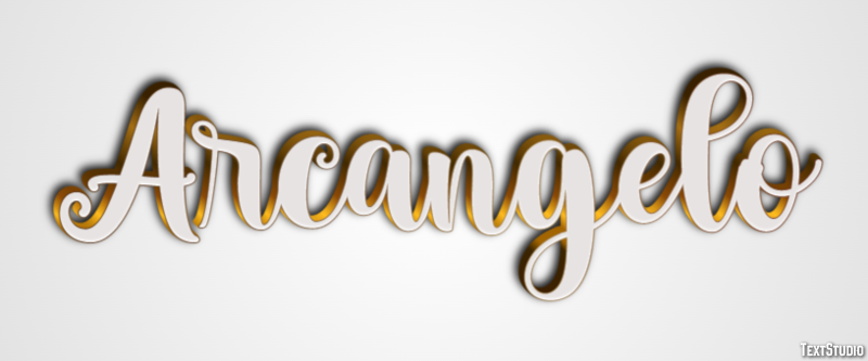 Arcangelo Text effect