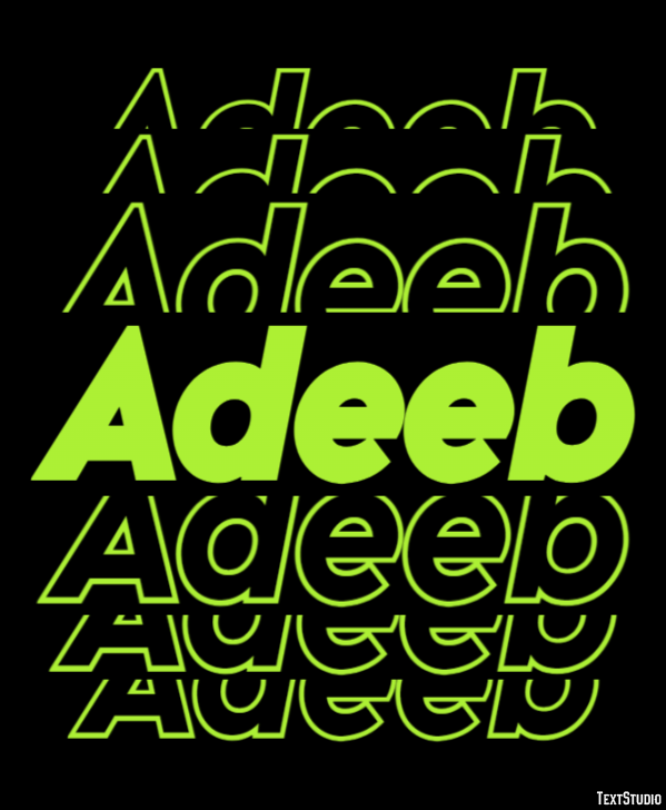 Adeeb Text Effect