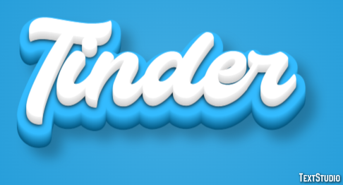 Tinder Text effect