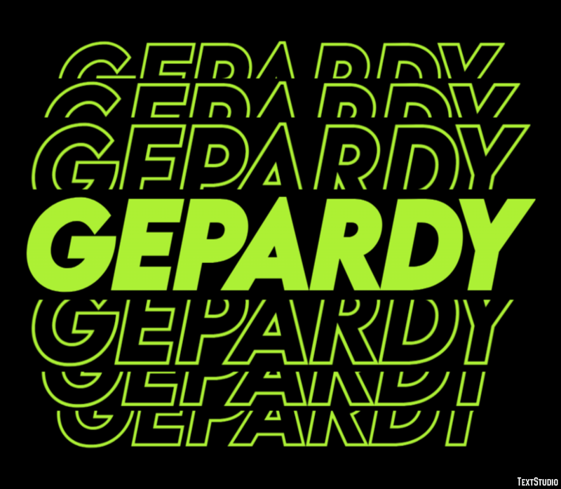 Gepardy Efeito do texto