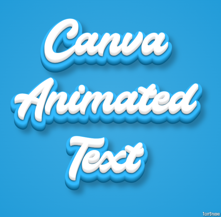 Canva Animated Text Text Effect