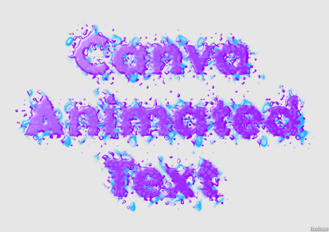 Canva Animated Text Text Effect
