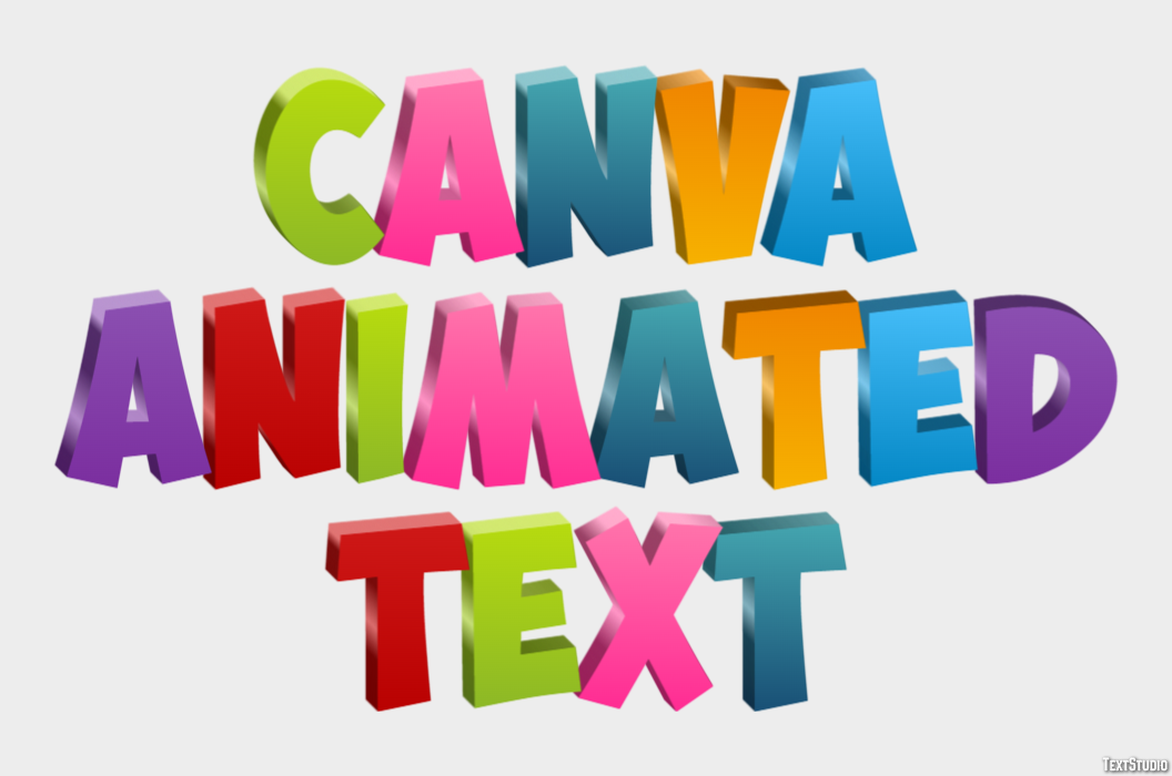 Canva Animated Text Text Effect