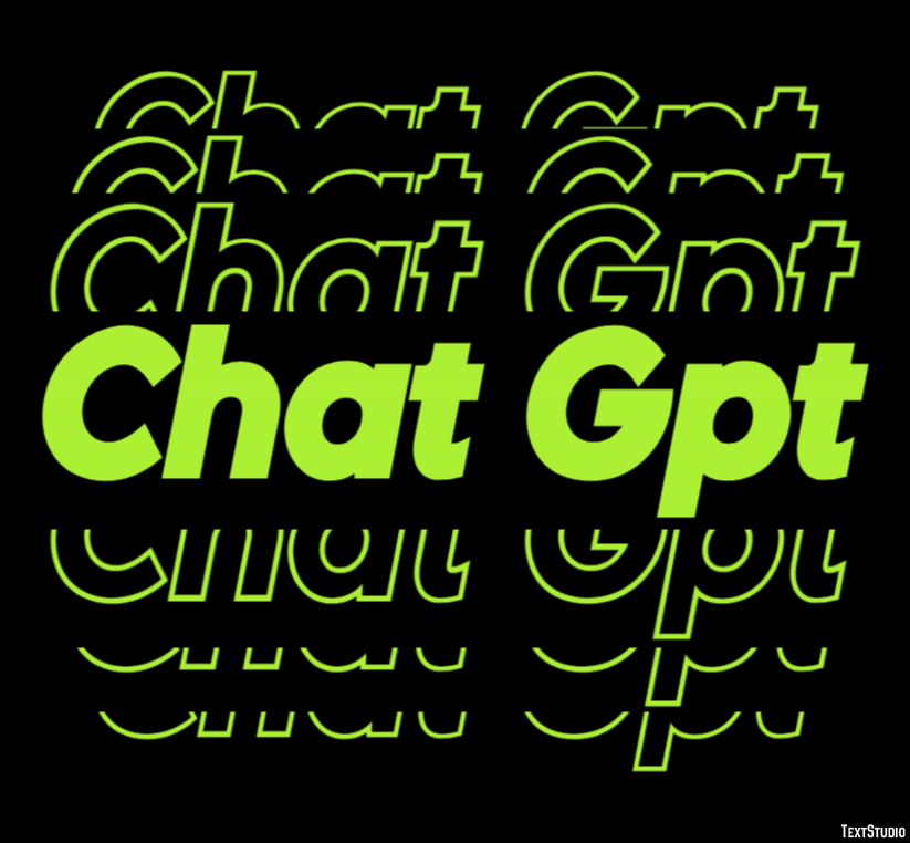 Chat Gpt Эффект текста